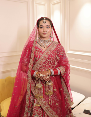 Bridal Style Heavy Work Saree