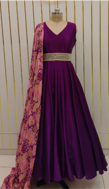 Royal Gauze Silk Gown