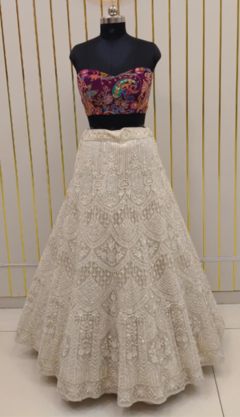 Royal Ivory Glam Lehenga
